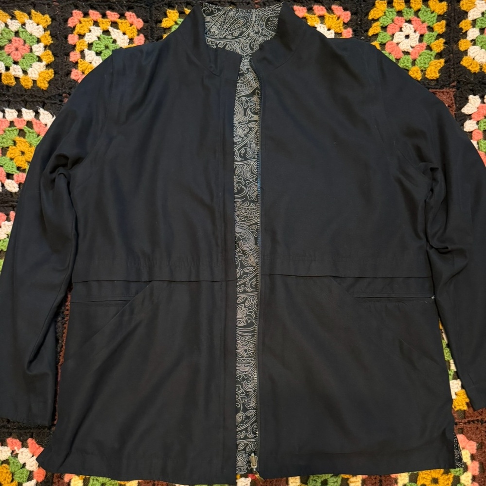 Reversible Paisley Jacket Vintage
